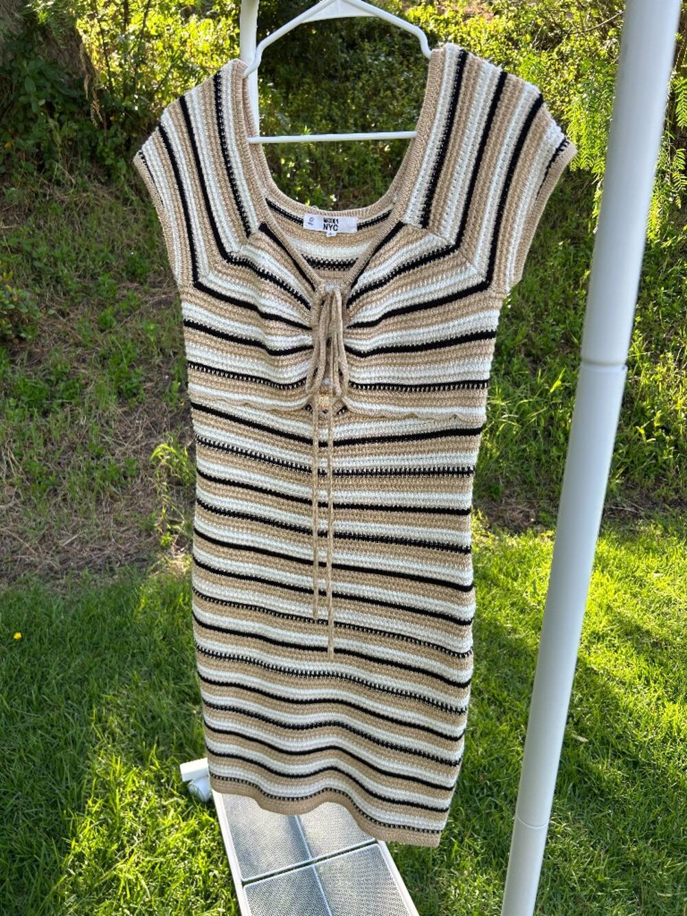 Steve Madden Chic Crochet Midi Dress